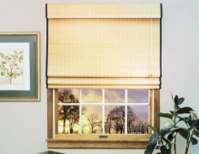 BAMBOO ROMAN BLINDS, BAMBOO  WOODWEAVE, BAMBOO ROMAN BLINDS - THE